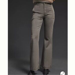 Anthropologie Pilcro The Icon Flare Utility Pants